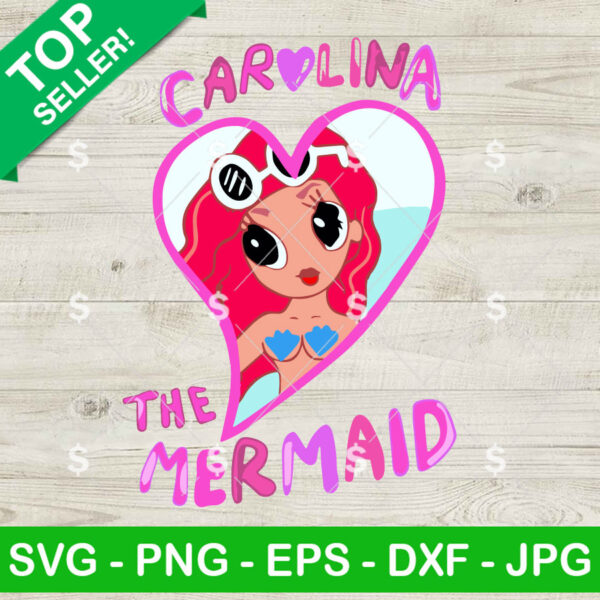 Karol G Carolina The Mermaid SVG
