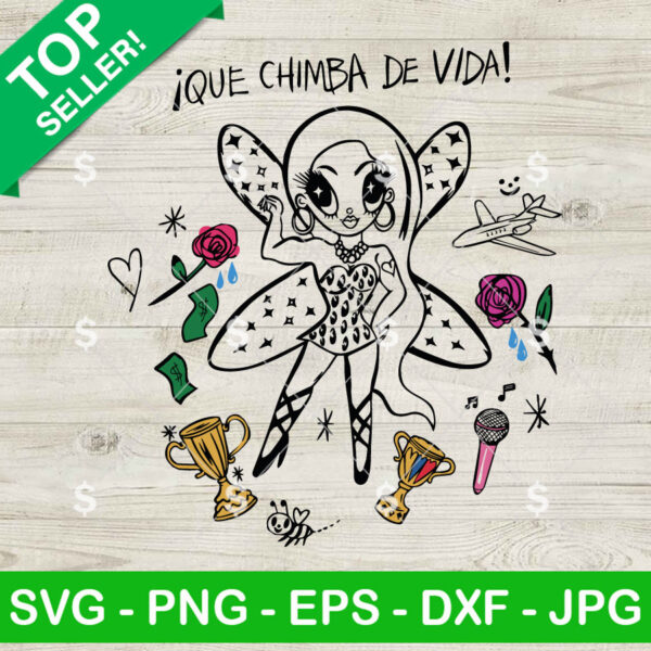 Karol G Que Chimba De Vida SVG