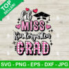 Lil Miss Kindergarten Grad SVG