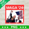 Maga 24 Donald Trump Fight Shooting PNG