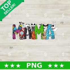 Mama The Nightmare Before Christmas PNG, Mama Jack Skellington Sublimation PNG