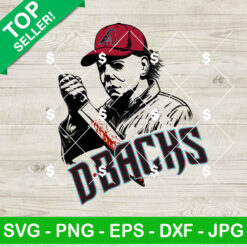 Michael Myers Arizona Diamondbacks Baseball SVG
