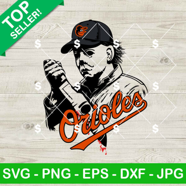 Michael Myers Baltimore Orioles SVG