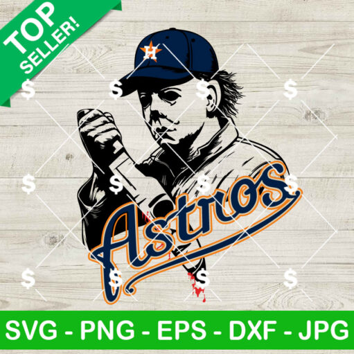 Michael Myers Houston Astros Mlb Svg