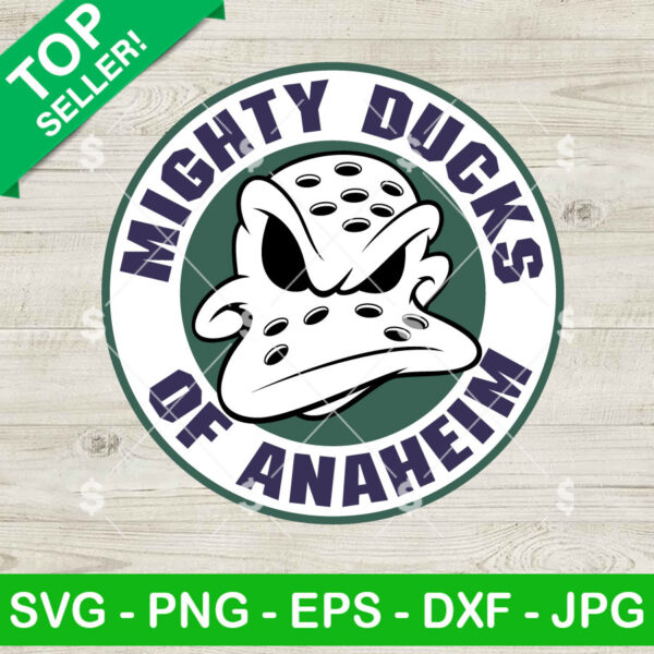 Mighty Ducks Of Anaheim SVG, Anaheim Ducks NHL SVG, Anaheim Ducks Hockey SVG PNG