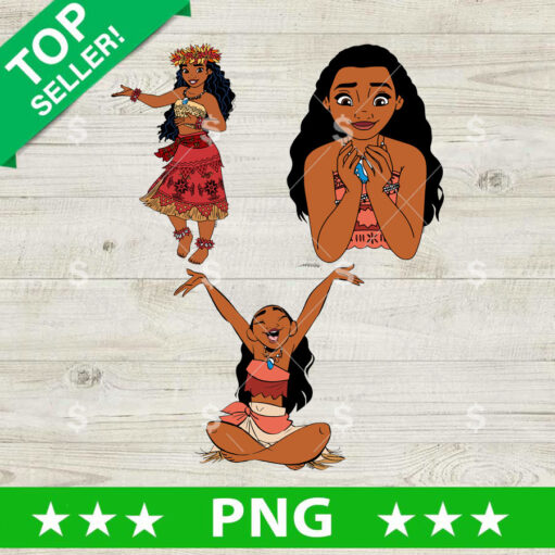 Moana Disney Princess Bundle Png