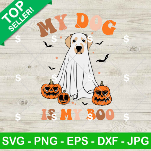 My Dog Is My Boo Halloween Svg