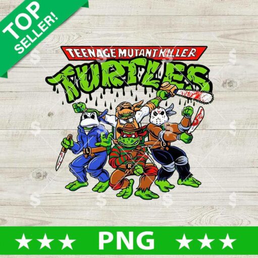 Ninja Turtle Horror Movie PNG