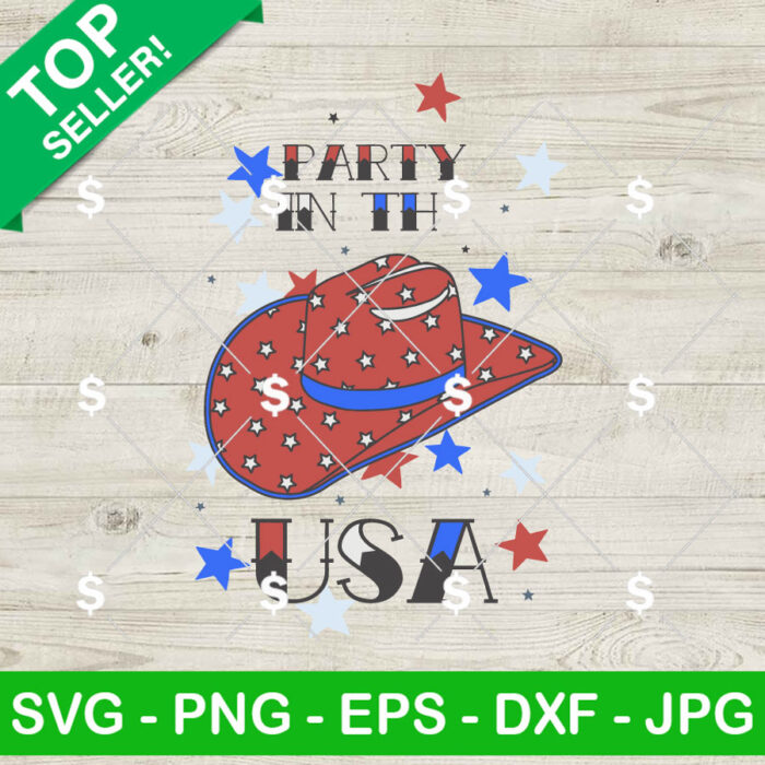 Party In The USA Paris Summer Olympics SVG
