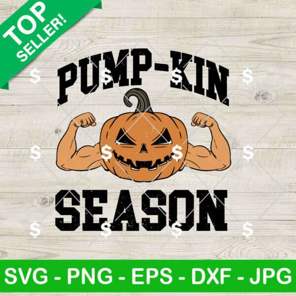 Pumpkin Season Gymer SVG