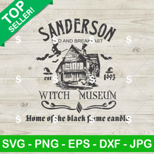 Sanderson Sisters Witch Museum Halloween SVG