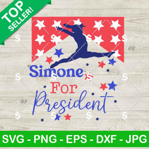 Simon For President Paris Olympics Svg