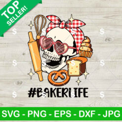 Skeleton Baker Life SVG