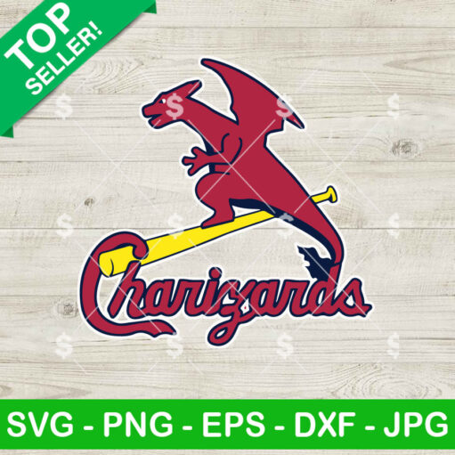 St. Louis Charizard Pokemon Mlb Svg