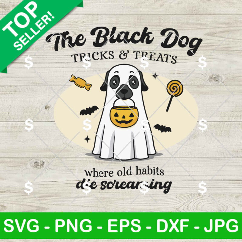 The Black Dog Taylor Swift Halloween SVG