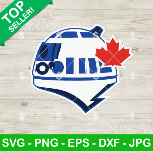 Toronto Blue Jays Star Wars R2D2 Svg