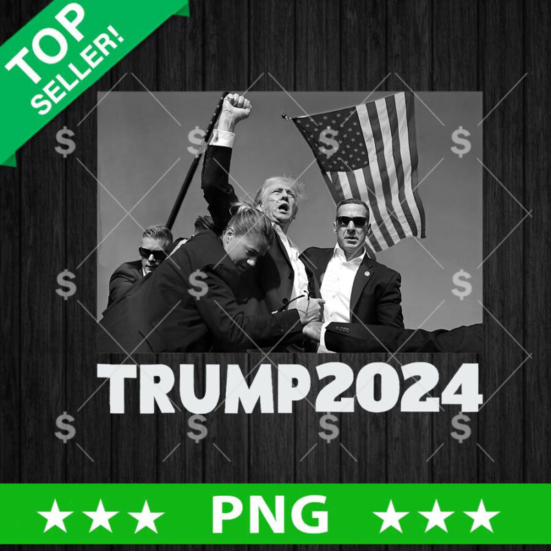 Trump Rally Shooting 2024 Fight PNG