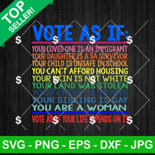 Vote As If SVG