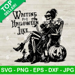 Waiting For Halloween Like SVG