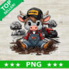 Wrangler Cow Farmer PNG, Wrangler Sublimation transfer PNG
