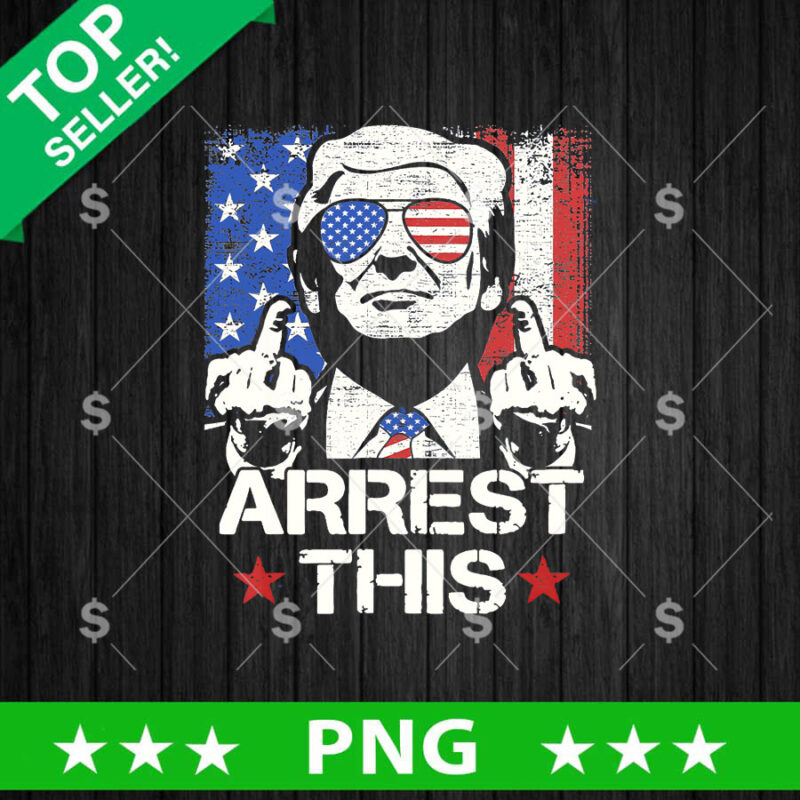 Trump Arrest This fuck hand PNG