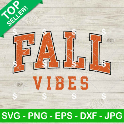 Fall Vibes Svg