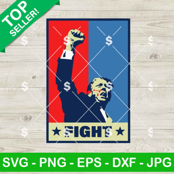 Fight Trump Vintage SVG