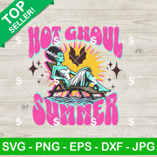 Hot Ghoul Summer SVG