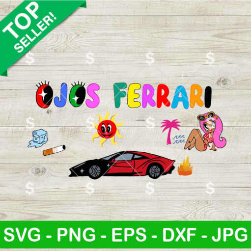 Karol G OjOs Ferrari SVG