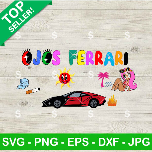 Karol G OjOs Ferrari SVG