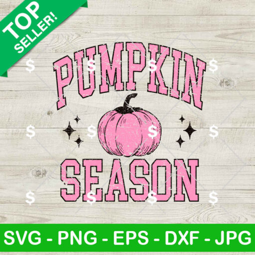 Retro Pumpkin Season Svg