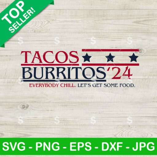 Tacos Burritos 24 SVG