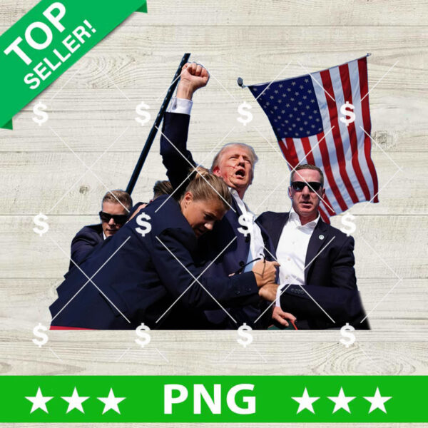Donald Trump Fight Shooting PNG