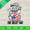 I'm Voting For The Alley Cat USA SVG