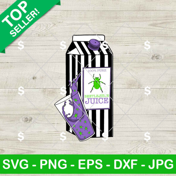 100% Pure Beetlejuice Juice SVG, Beetlejuice Box SVG, Cute Beetlejuice SVG