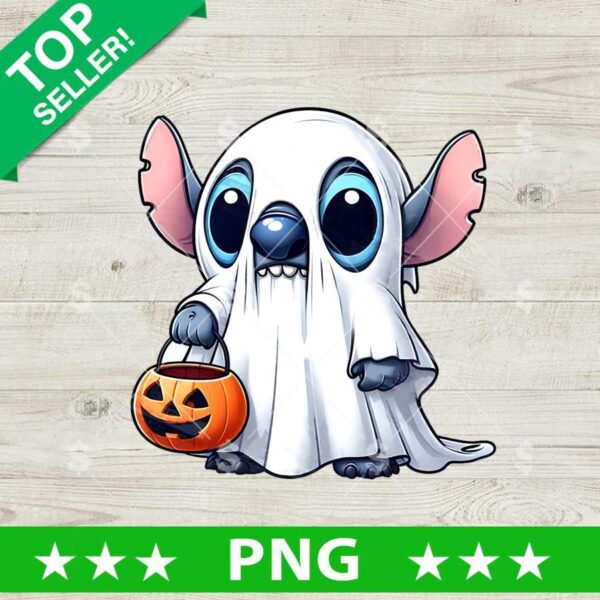 Baby Stitch Ghost PNG