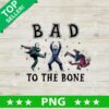 Bad To The Bone Horror Character Dancing PNG