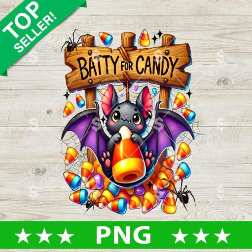 Batty For Candy Png