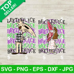 Beetlejuice Adam And Barbara SVG