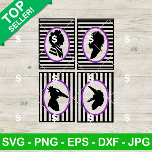 Beetlejuice Characters SVG