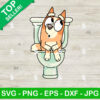 Bingo Heeler Toilet SVG