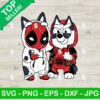 Deadpool Bluey SVG