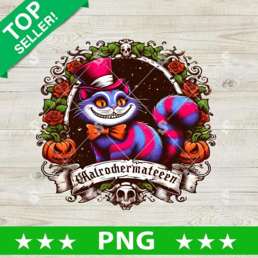 Cheshire Cat Halloween PNG