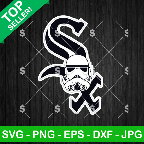 Chicago White Sox Storm Trooper Star Wars SVG