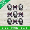 Chucky Horror Coquette Bow PNG