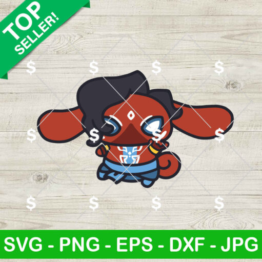 Cinnamoroll Spiderman Costume SVG