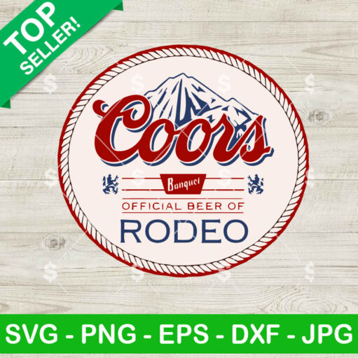 Coors Banquet Rodeo Svg