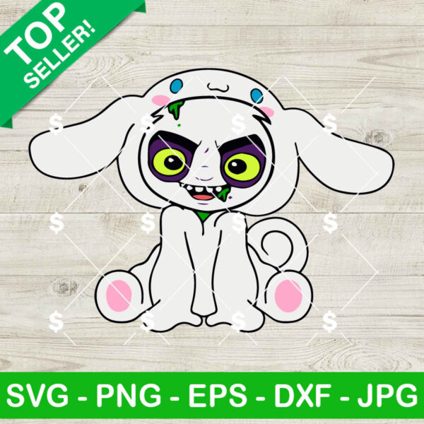 Cute Beetlejuice And Cinamoroll Suit SVG, Horror Beetlejuice Cinnamoroll SVG, Cinnamoroll Costume SVG