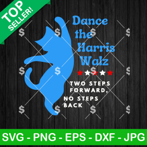 Dance The Harris Walz Cat Svg