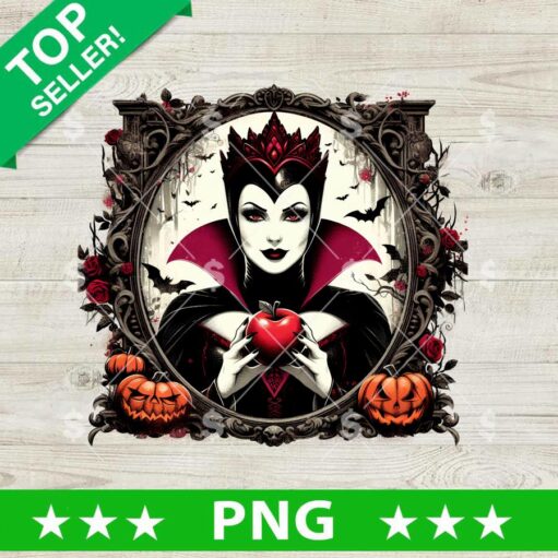 Evil Queen Disney Halloween PNG